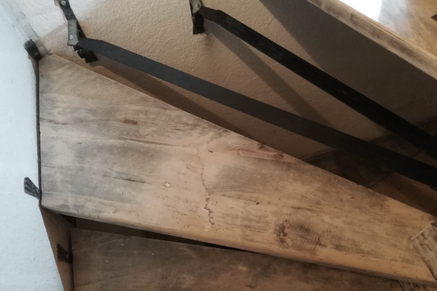 Traversen und Trittbrett